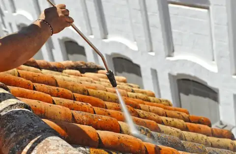 Nettoyage de toitures - Sainte-Marthe